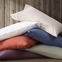 Eddie Bauer Solid Peached Percale Sheet Set
