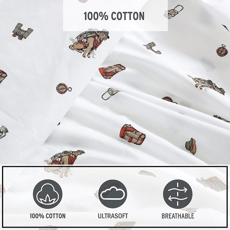 Eddie Bauer Buddy Camping Sheet Set