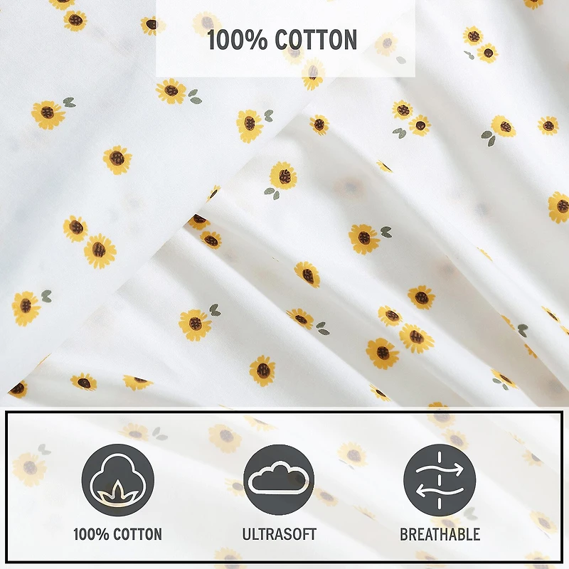 Eddie Bauer Sunflower Sheet Set
