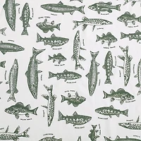 Eddie Bauer Wes Fish Face Sheet Set