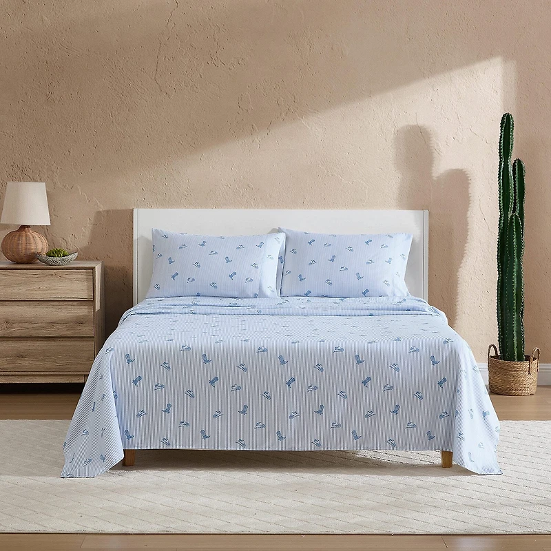 Wrangler Cowboy Pinstripe Sheet Set