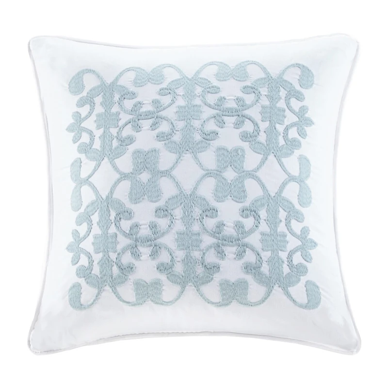 Madison Park Isabella 4-Pc Ruffle Quilt Set With Throw Pillow