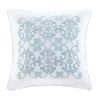 Madison Park Isabella 4-Pc Ruffle Quilt Set With Throw Pillow