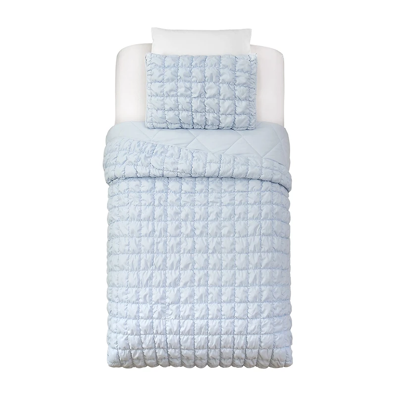 Urban Playground Dreamy Clouds Puffy Quilt Set