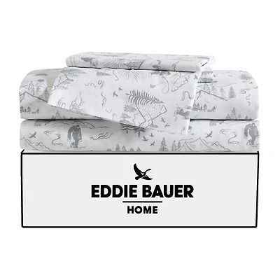 Eddie Bauer Big Foot Hiking Trip Sheet Set