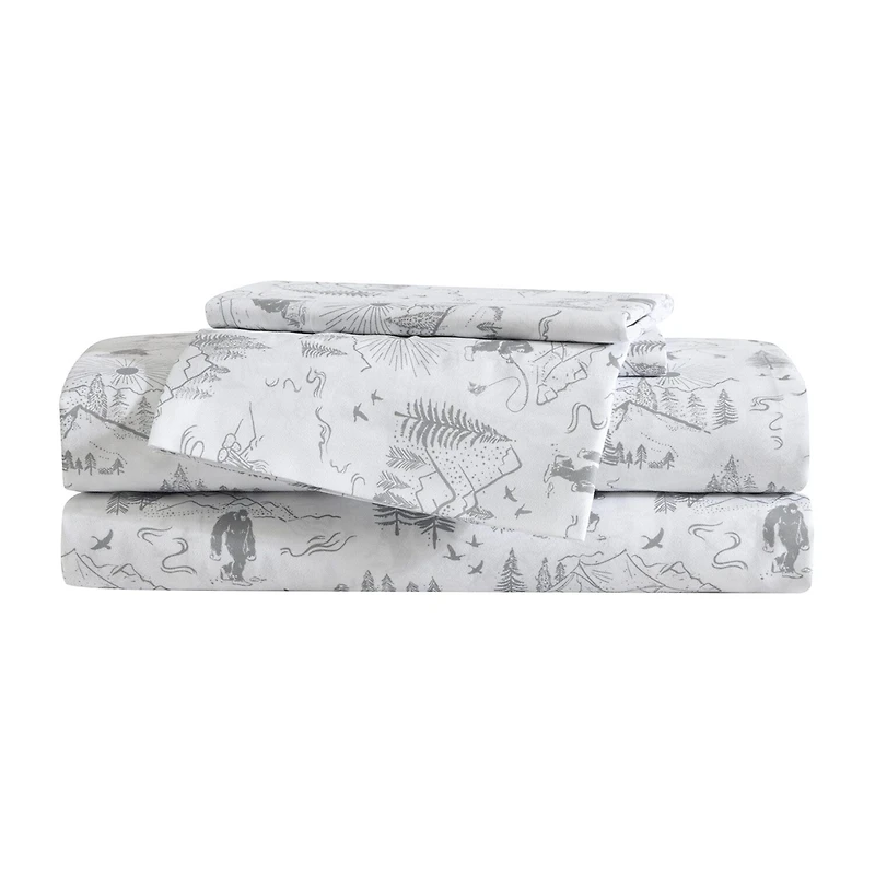 Eddie Bauer Big Foot Hiking Trip Sheet Set