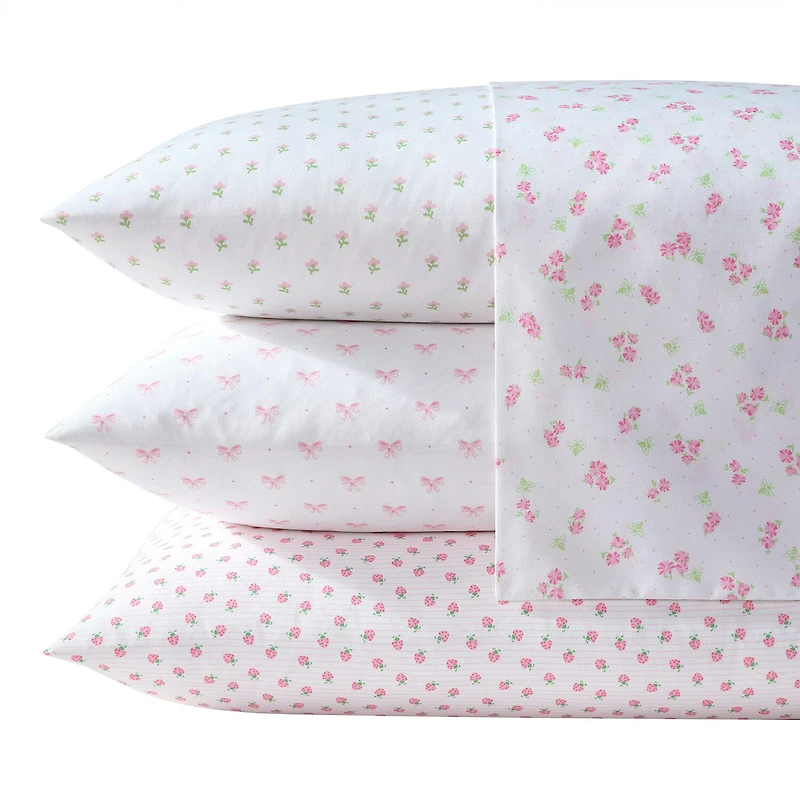 Laura Ashley Lovely Bows Sheet Set