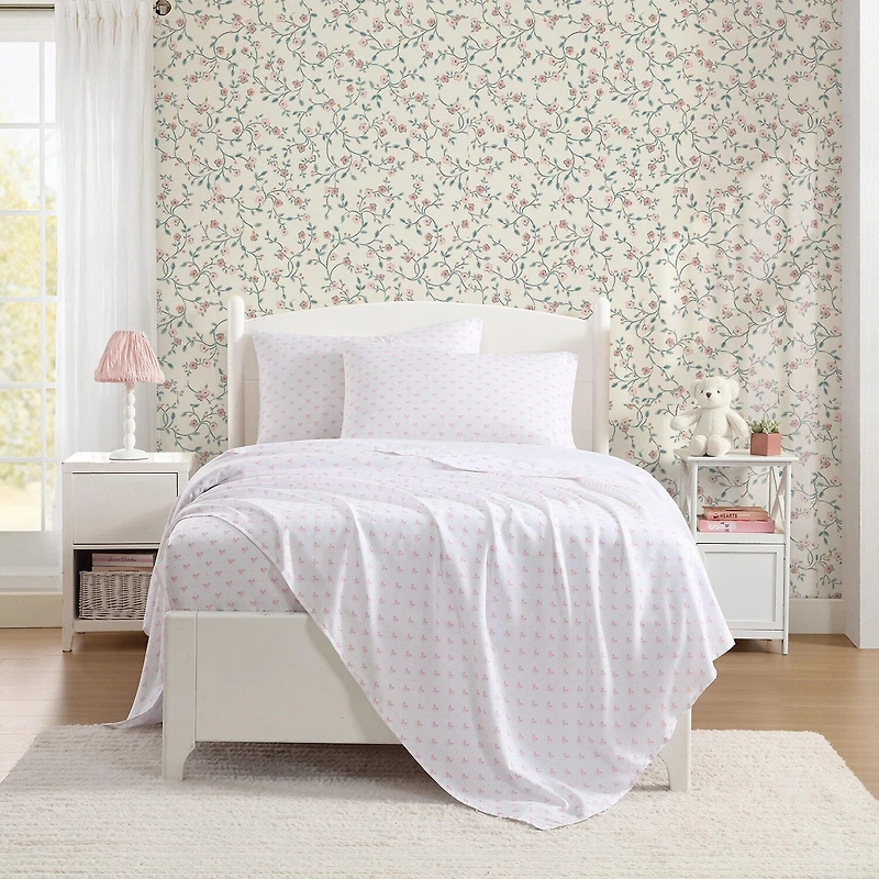 Laura Ashley Sweet Lady Bugs Sheet Set
