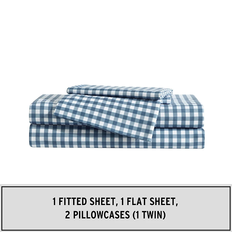 Eddie Bauer Preston Check Sheet Set
