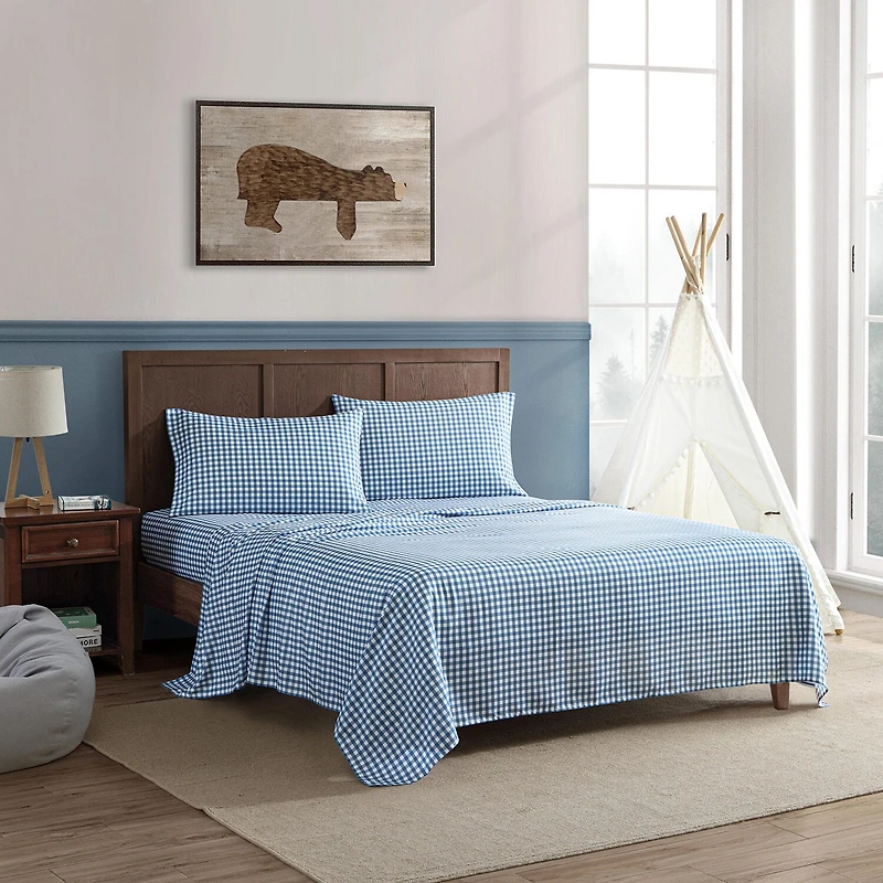 Eddie Bauer Preston Check Sheet Set