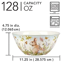 Certified International Easter Meadow Serving Bowl