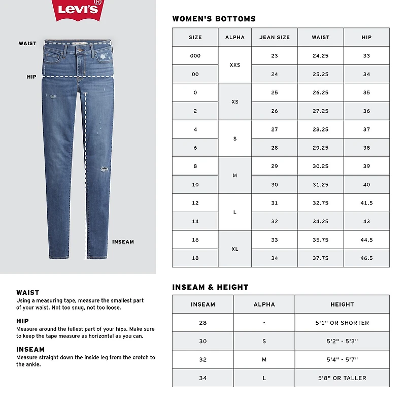 Levi's® Women's Shaping Mid Rise Bermuda Short
