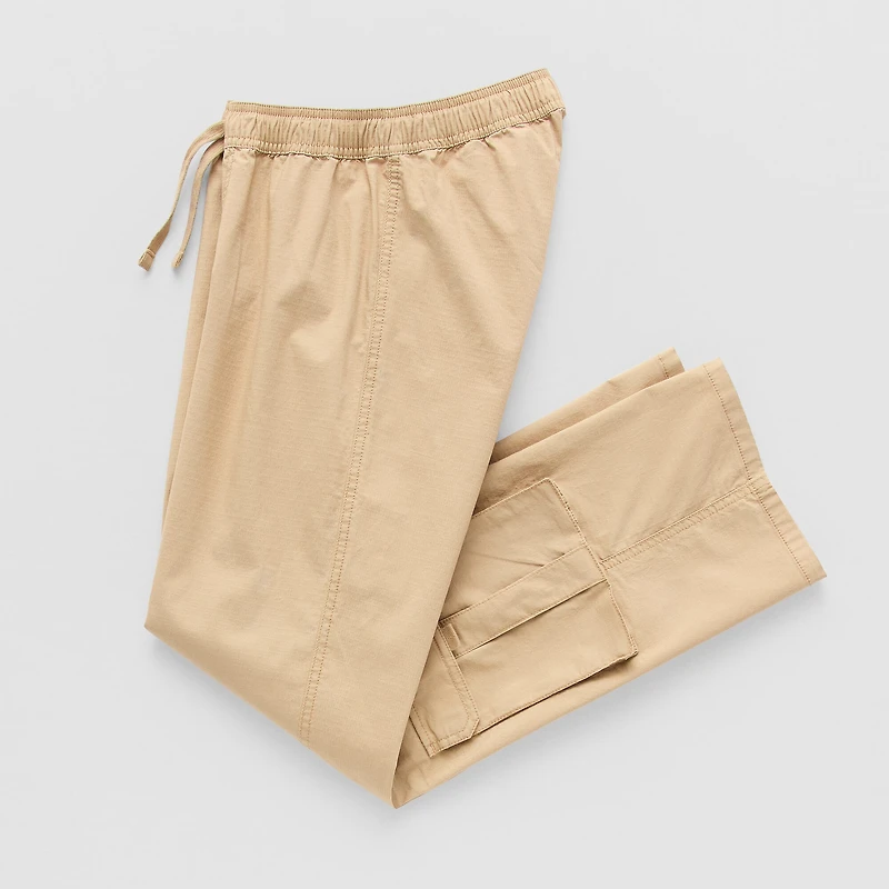 Thereabouts Pull-On Little & Big Kid Boys Adjustable Waist Easy-on + Easy-off Seated Wear Straight Cargo Pant