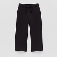 Okie Dokie Toddler & Little Unisex Wide Leg Regular Fit Fleece Pull-On Pant