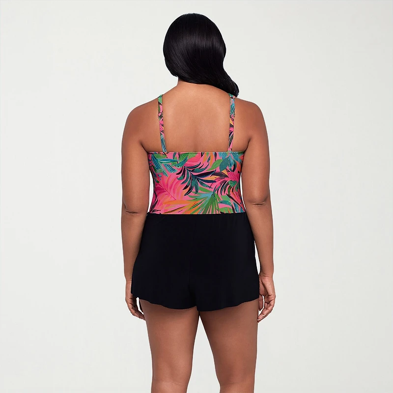 Trimshaper Womens Swim Romper