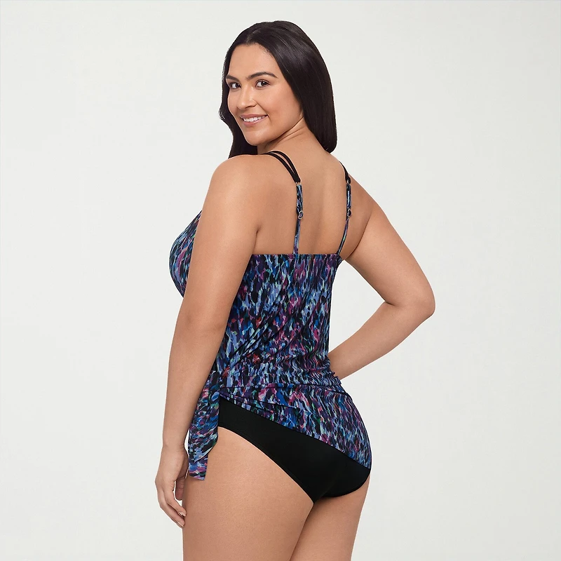 Trimshaper Womens Animal Plus Swim Dress