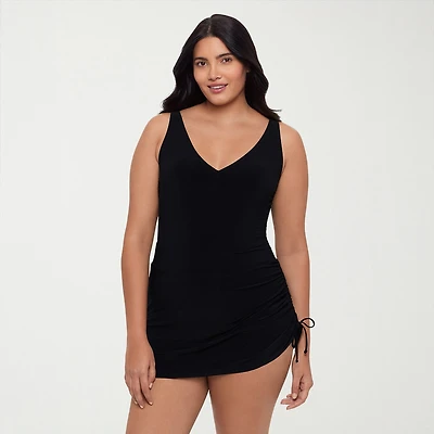 Trimshaper Womens Swim Dress