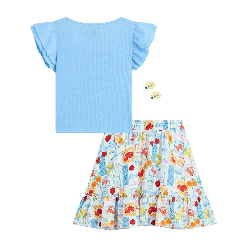 by&by girl Big Kid Girls 2-pc. Skirt Set