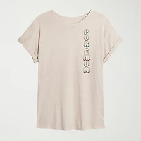 Womens Juniors Crew Neck Short Sleeve Oversized Pokemon Graphic T-Shirt