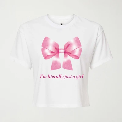 Womens Juniors Crew Neck Short Sleeve Regular Fit Graphic T-Shirt