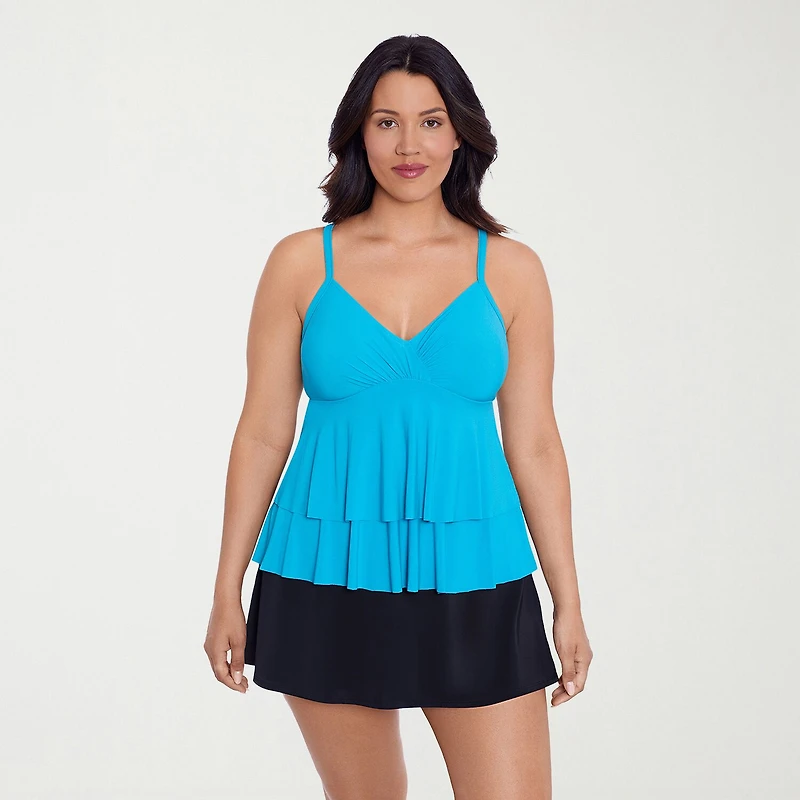 Trimshaper Womens Tankini Swimsuit Top