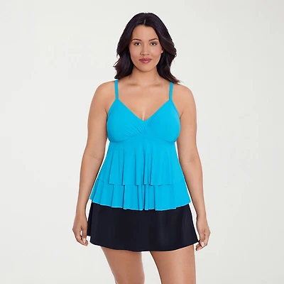Trimshaper Womens Tankini Swimsuit Top