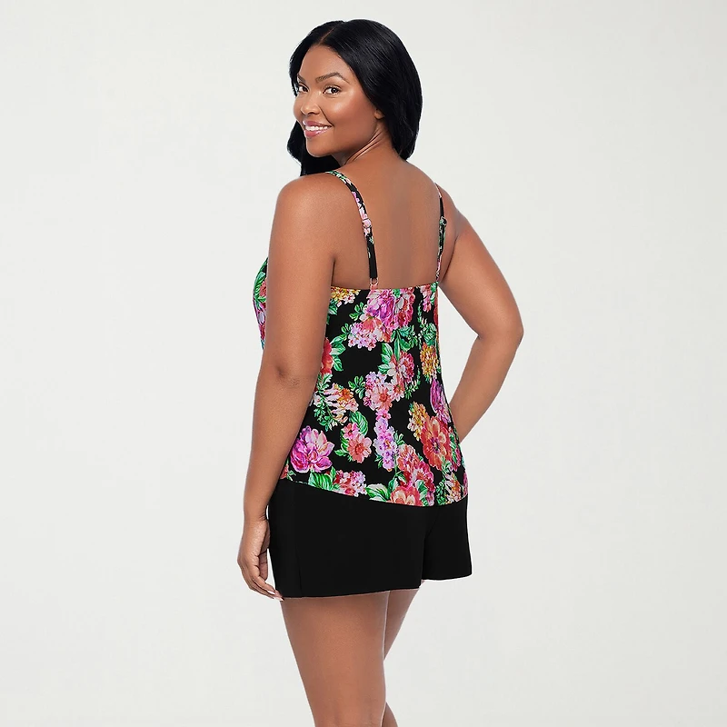 Trimshaper Womens Swim Romper