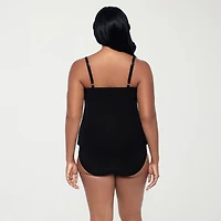 Trimshaper Womens Floral Tankini Swimsuit Top