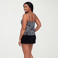 Trimshaper Womens Floral Moderate Coverage One Piece Swimsuit