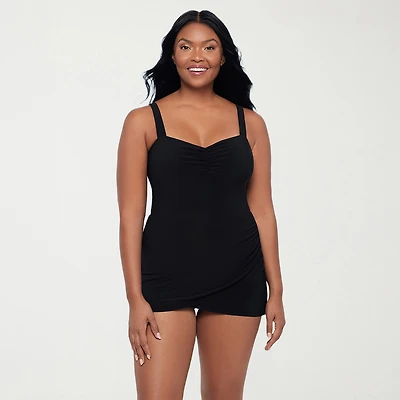 Trimshaper Womens Swim Dress