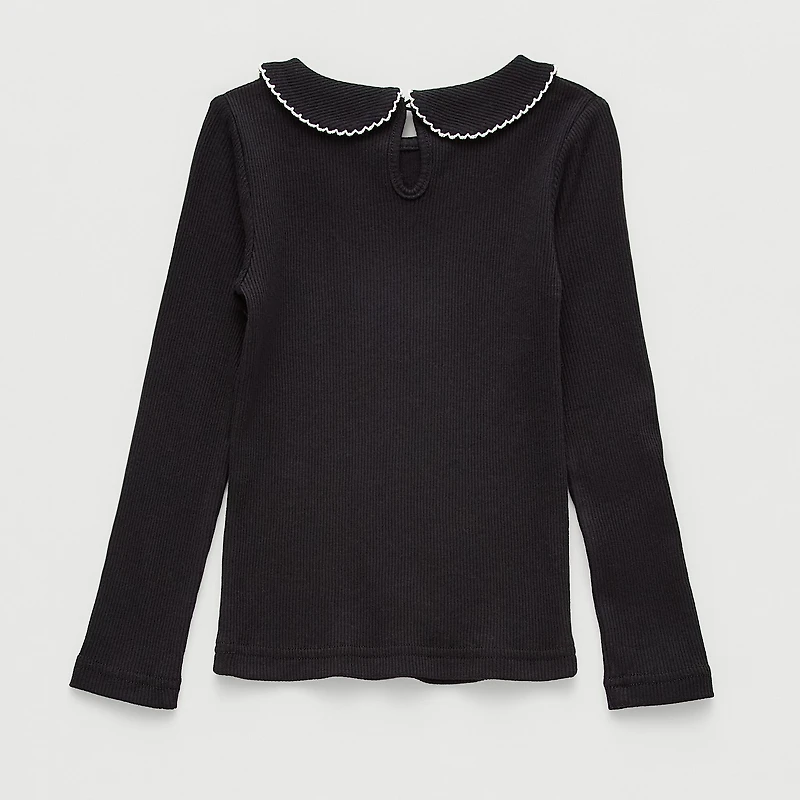 Okie Dokie Toddler & Little Girls Long Sleeve T-Shirt