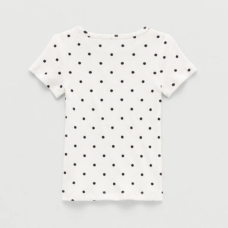 Okie Dokie Toddler & Little Girls Crew Neck Short Sleeve T-Shirt