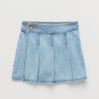 Thereabouts Little & Big Kid Girls High Rise Adjustable Waist Mini Denim Skirt