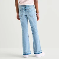 Thereabouts Little & Big Kid Girls Adjustable Waist Low Rise Flare Leg Jean