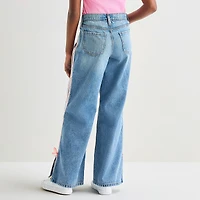 Thereabouts Little & Big Kid Girls Adjustable Waist Low Rise Baggy Fit Jean