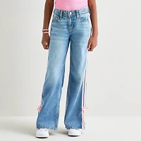 Thereabouts Little & Big Kid Girls Adjustable Waist Low Rise Baggy Fit Jean