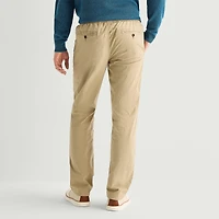 St. John's Bay Lightweight Pull On Mens Straight Fit Flat Front Pant
