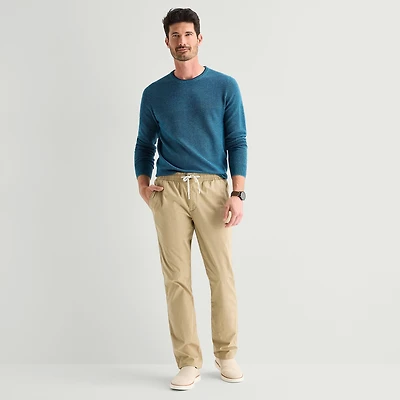St. John's Bay Lightweight Pull On Mens Straight Fit Flat Front Pant