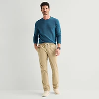 St. John's Bay Lightweight Pull On Mens Straight Fit Flat Front Pant