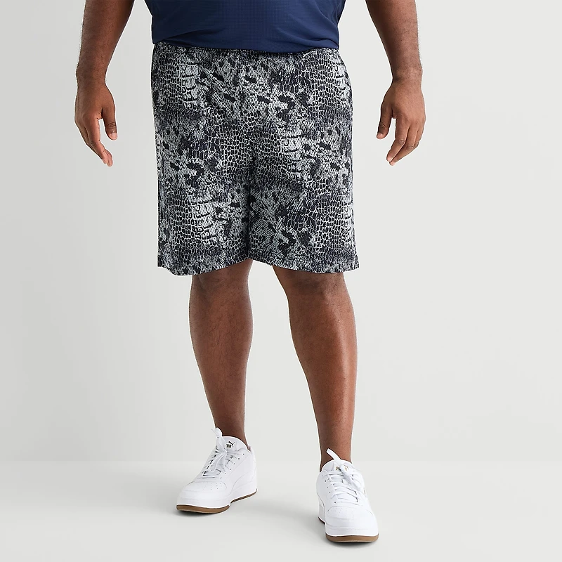 Shaquille O'Neal XLG™ Mens 8" Big Moisture Wicking Workout Shorts