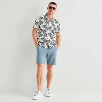 Stylus Mens Short Sleeve Camp Shirt