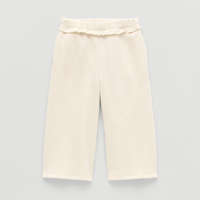 Grayson Little Toddler Girls Wide Leg Relaxed Fit Pull-On Pant