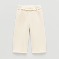 Grayson Little Toddler Girls Wide Leg Relaxed Fit Pull-On Pant