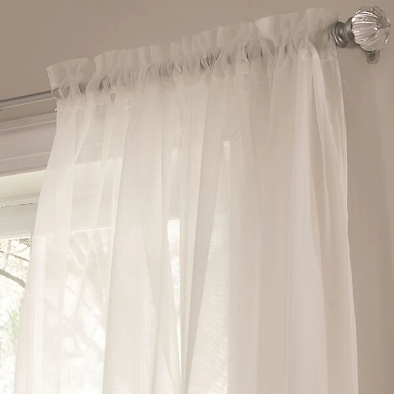 Arm And Hammer™ Curtain Fresh™ Odor-Neutralizing 3-pc. Rod Pocket Window Tier
