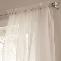 Arm And Hammer™ Curtain Fresh™ Odor-Neutralizing 3-pc. Rod Pocket Window Tier