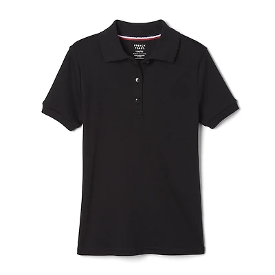 French Toast Little Girls Short Sleeve Regular Fit Polo Shirt