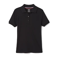 French Toast Little Girls Short Sleeve Regular Fit Polo Shirt