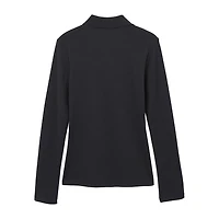 French Toast Little & Big Kid Girls Long Sleeve Regular Fit Polo Shirt