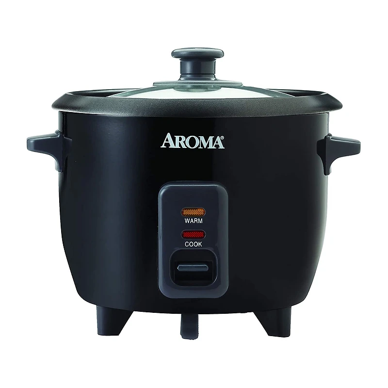 Aroma ARC-363-1NGB 6-Cup (Cooked) Pot Style Rice Cooker