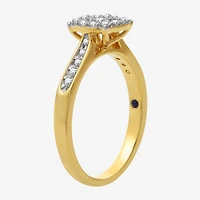 I Said Yes (H-I / I1) Womens 3/8 CT. T.W. Lab Grown White Diamond Sterling Silver or 14K Gold Over Bridal Set